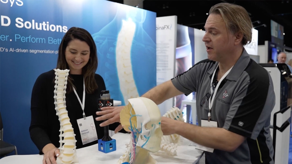  interview Allison Harbaugh, a medical business manager at Stratasys, a company that has been recognized by CNN as one of the most influential companies in the 3D printing space.